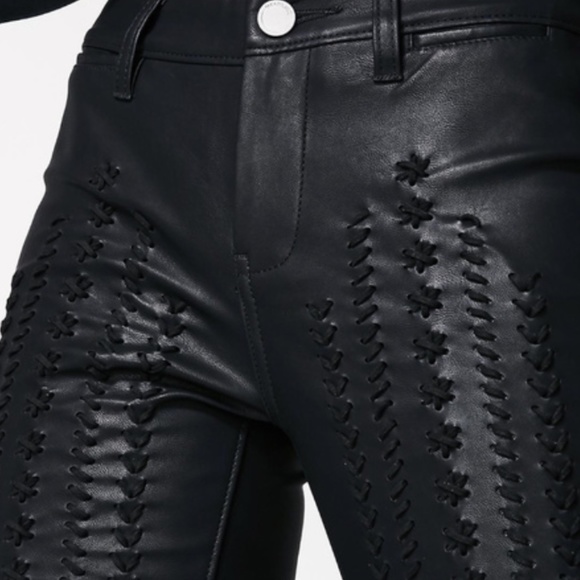 BLANKNYC Denim - BLANKNYC Skinny Faux Leather Pant w/Lace-Up Detail